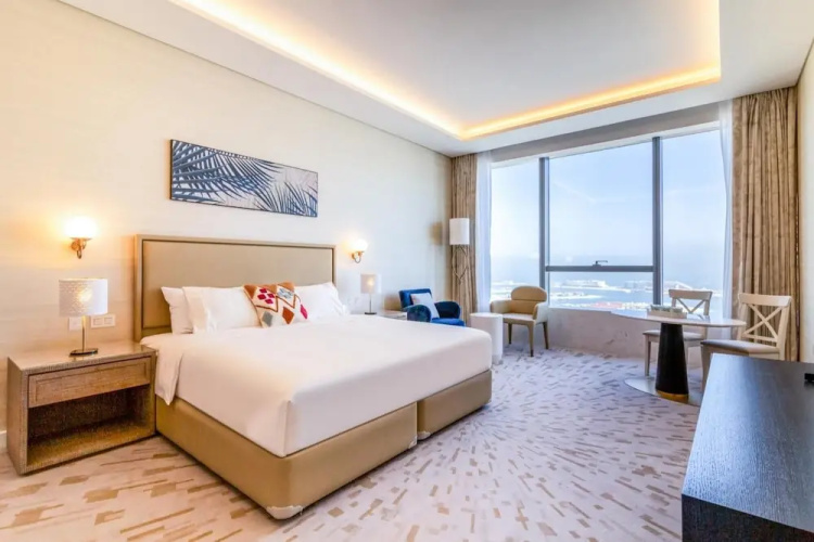 Spacious Studio With a View of The Atlantis