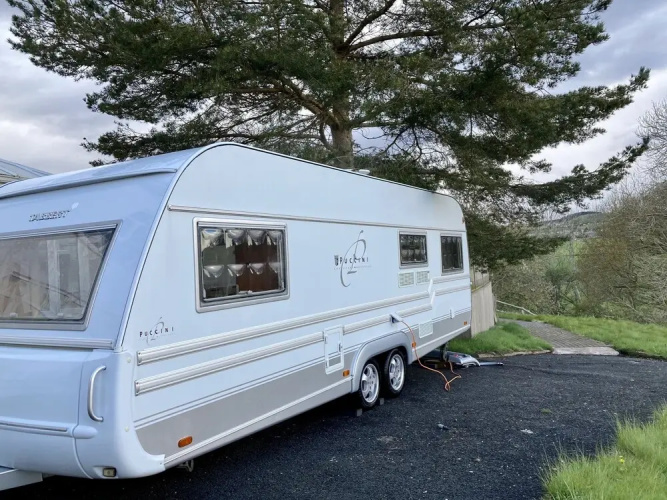 Inviting 5 Beth Caravan in Corwen North Wales