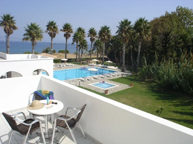 Family Apartment with balcony and with partial sea view