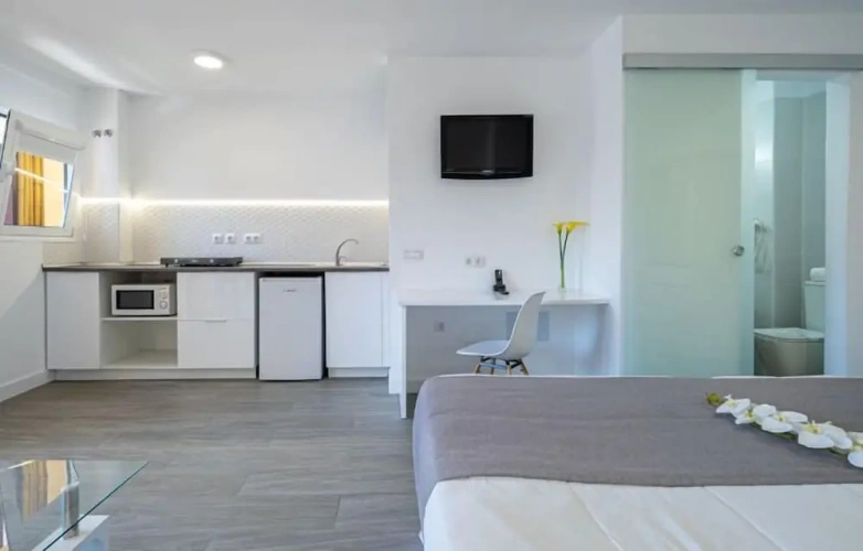 Superior room with balcony and with view