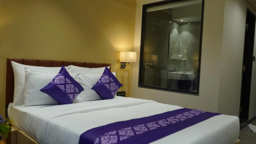 Purple Beds by VITS Dwarkesh, Surat