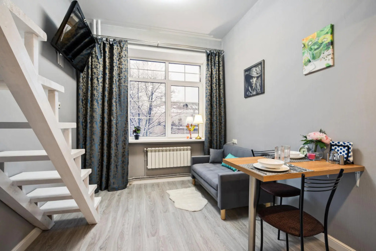 Фотография номера квартиры Hermes Aparts (Хермес Апартс) на аллее Первой Маевки