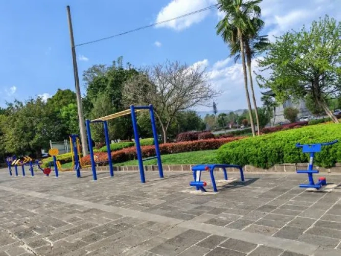 Outside