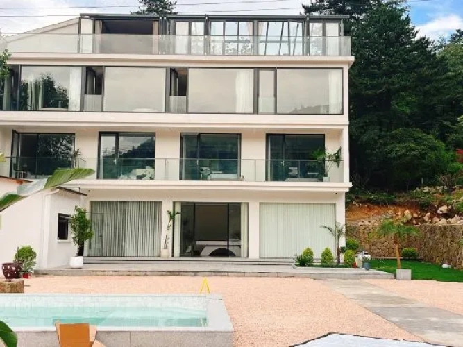 Xiaowa's family wild luxury party group building parent-child homestay