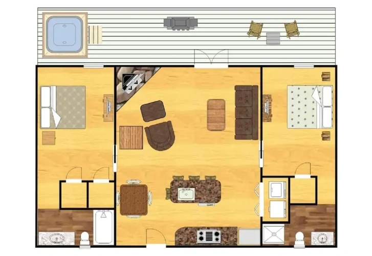 2 Bedrooms Standard room