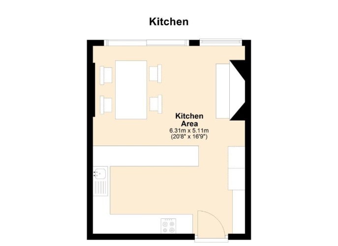 6 Bedrooms Triple Cottage