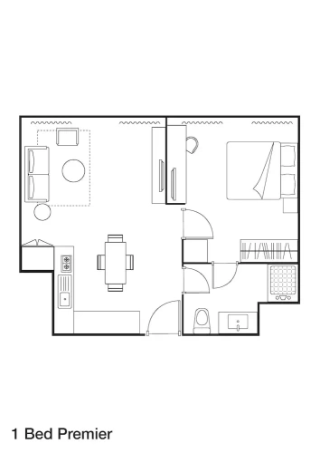 1 Bedroom Executive Apartment