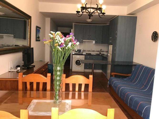 Apartment with balcony and with view