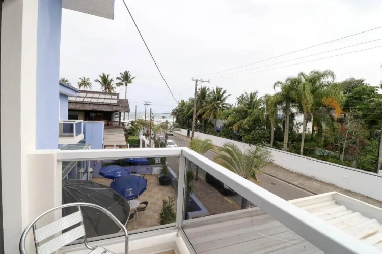 Standard Double room with balcony and with partial sea view