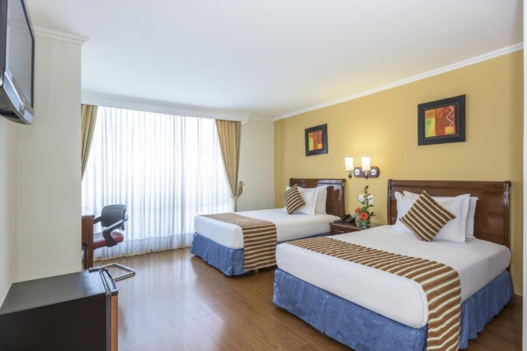 Standard Twin room with view
