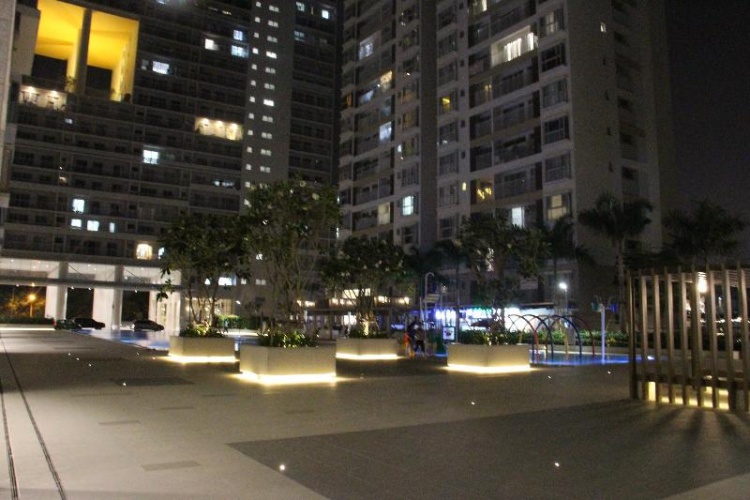 Outside