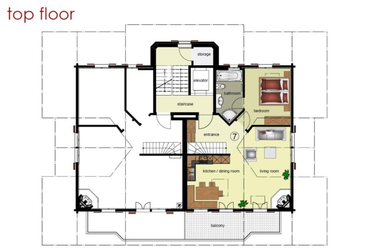 3 Bedrooms Apartment