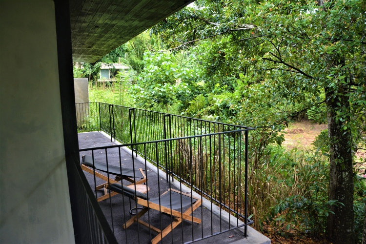 Chalet with garden view