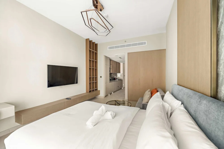 High-end Studio With Rooftop Pool and gym