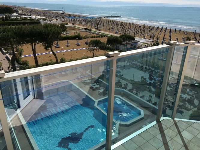 Standard Double room with balcony and with sea view