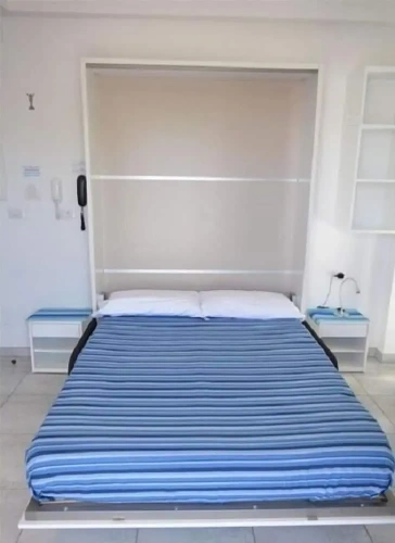 Studio with balcony