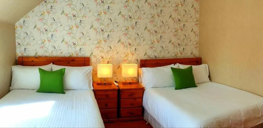 Standard Quadruple room with garden view