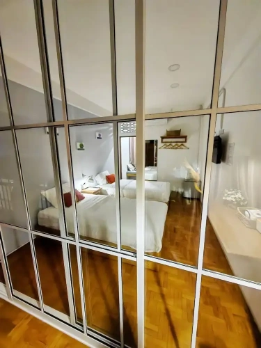 Economy Twin room with city view