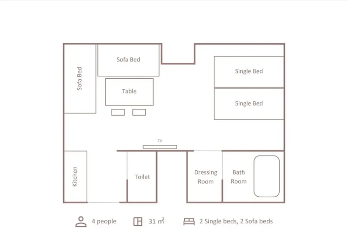 Deluxe Single room