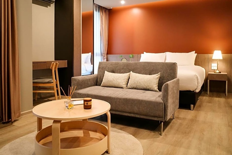 Suite with mountain view