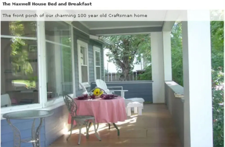 The Maxwell House Bed and Breakfast