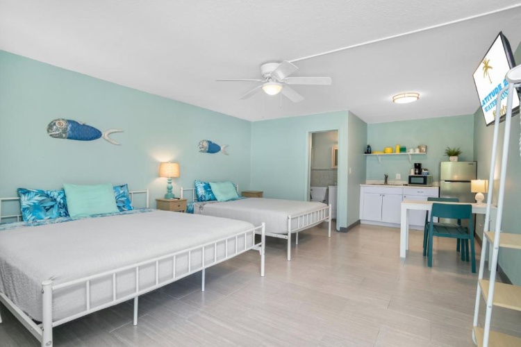Deluxe Quadruple Studio with garden view