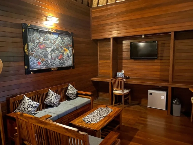 1 Bedroom Family Suite with balcony and with garden view