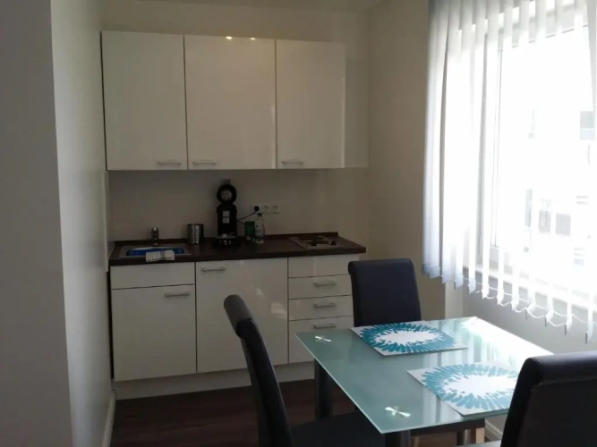 Studio with balcony