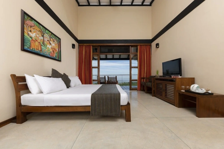 Deluxe Double room with balcony and with mountain view