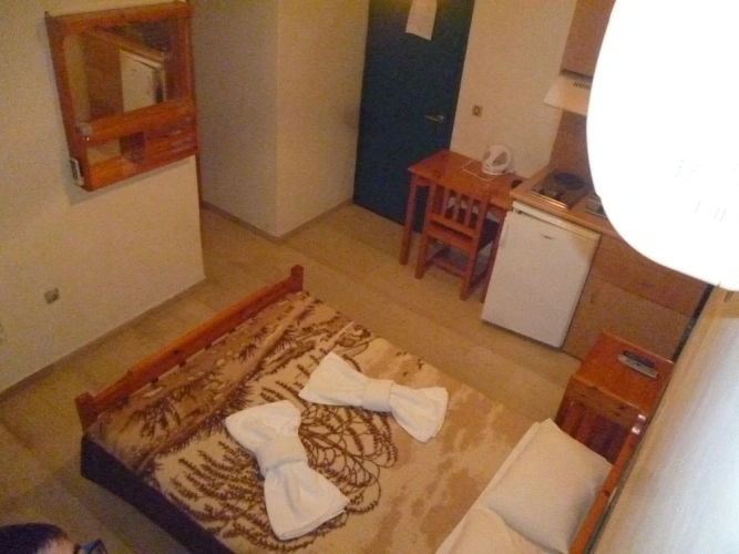 Studio with balcony