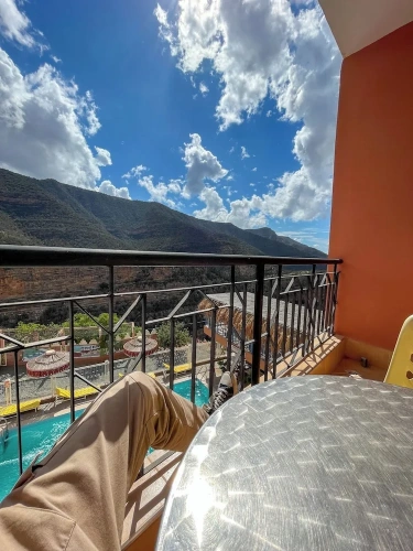 Classic Double room with balcony and with mountain view