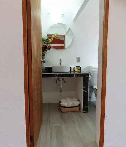 Comfort room with balcony and with city view