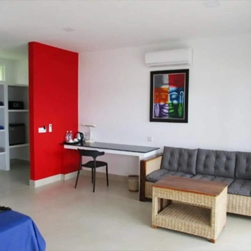 1 Bedroom Deluxe Villa with balcony and with garden view