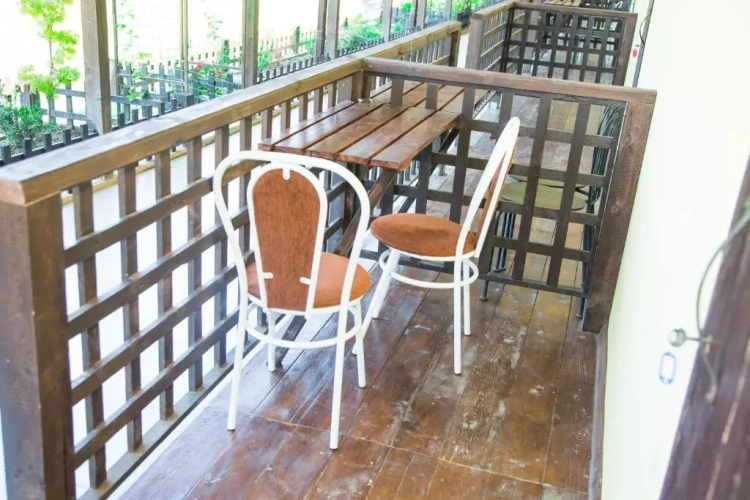 Standard Double room with balcony and with view