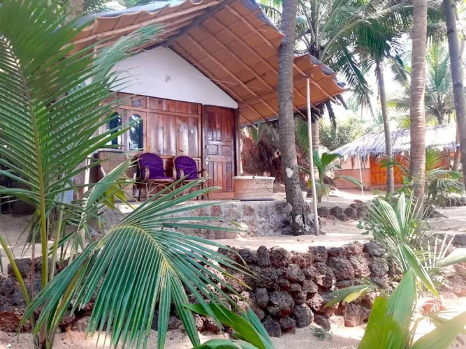Economy Double Cottage with garden view