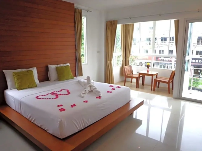 Deluxe Double room with balcony and with view