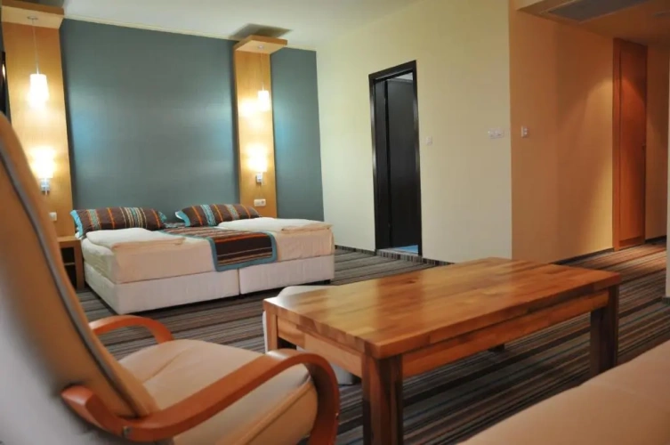 Studio with balcony