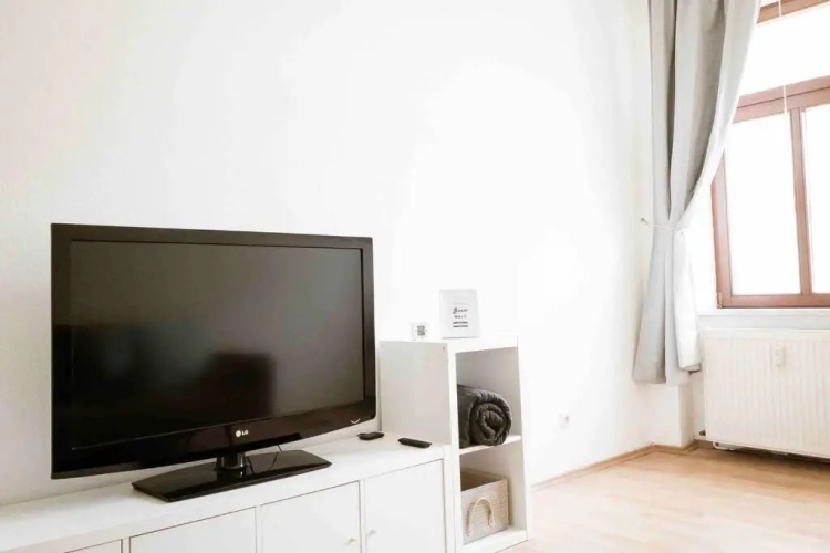 Top moderne Wohnung in Leipziger Altbau - Netflix inklusive