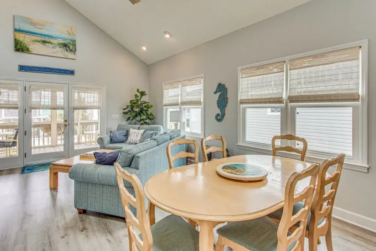 Walk to Ocean: Sunset Beach House w/ 3-level Deck!