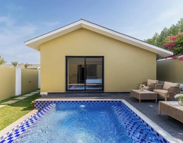2 Bedrooms Family Villa with balcony and with mountain view
