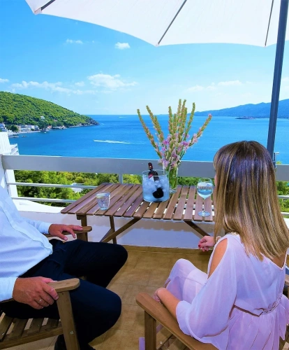 1 Bedroom Family Apartment with balcony and with sea view