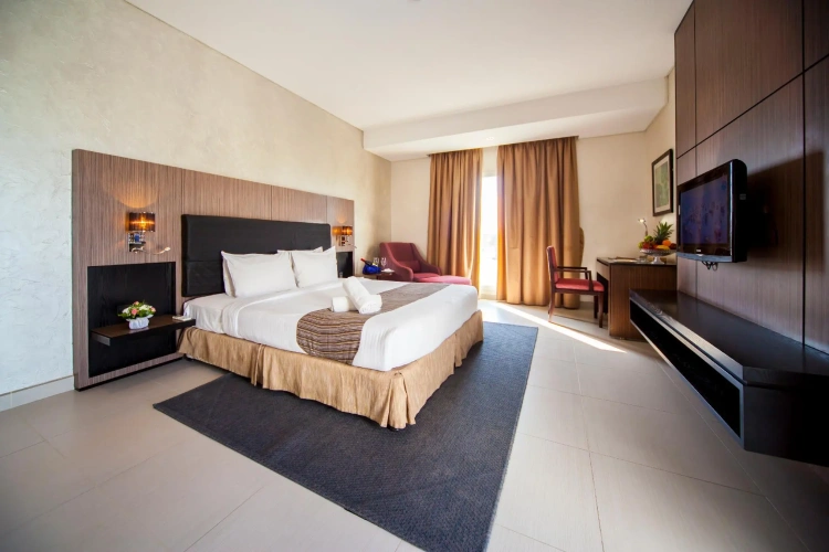 Standard Double room with pool view