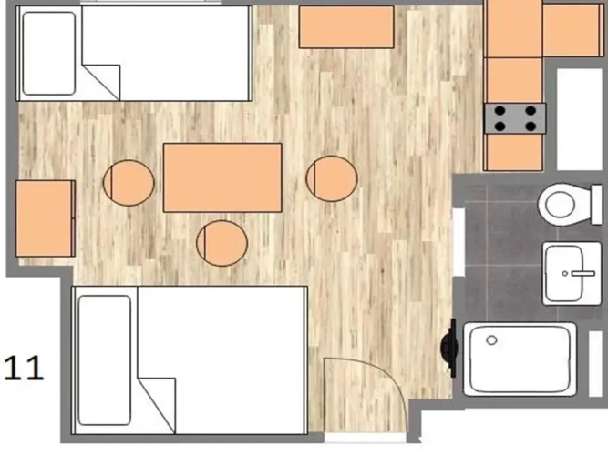 Standard Triple room