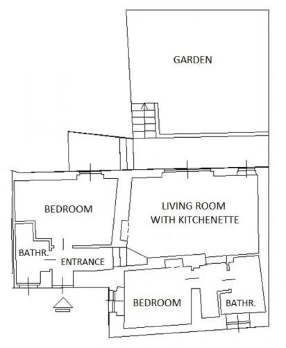 2 Bedrooms Quadruple Apartment