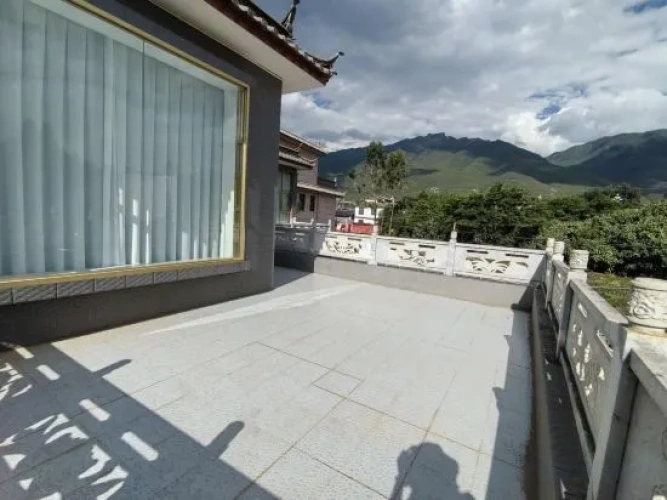 Outside