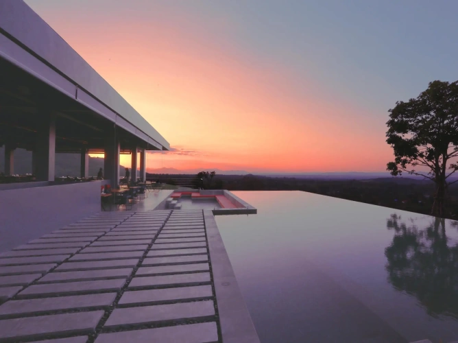 Villa with garden view