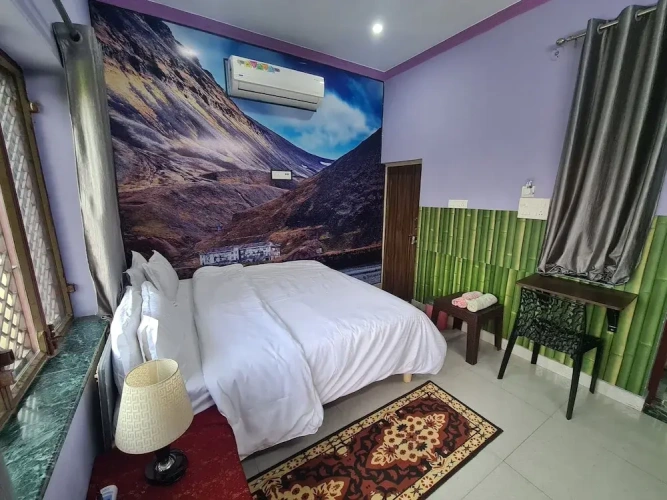 Standard Double room with balcony and with garden view
