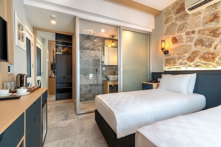 Standard Twin room with balcony