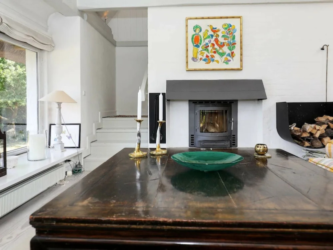 Rustic Holiday Home in Hovedstaden With Whirlpool