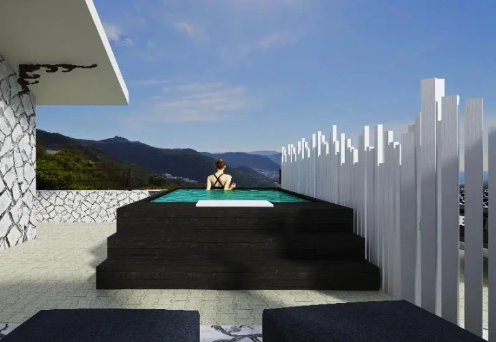 2 Bedrooms Cottage with balcony and with garden view